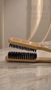FAWEIO Hair Strightening Brush Strightening Comb Brushes SM-680 Sikat Rambut MADE IN TAIWAN