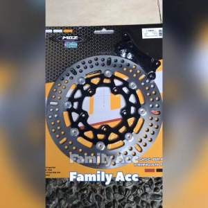 Disc Piringan Cakram Depan Moz Original Motif Ktc 260mm Free Bracket Motor Vario 150 New Dan Vario 125 New 2023 Black Edition Moz