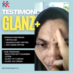 Paket Glanz | Back to glow | kulit tampak lebih kencang dan glowing dalam 7 hari Botox wajah