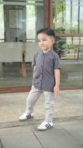 Kemeja anak pique atasan 1-5 tahun