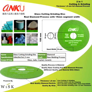 Piringan Pemotong Kaca 15mm: Panduan Penggunaan & Aplikasi