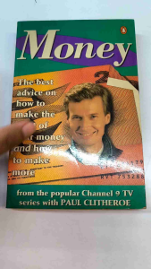 Money by Paul Clitheroe | finance advice book |old unused book