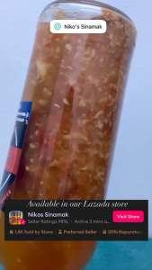 Premium Variety Sinamak Native Labuyo Spiced Vinegar Carolina Reaper Spiced Vinegar Habanero Spiced Vinegar 1 liter 750ml 500ml glass bottle by Niko’s Sinamak