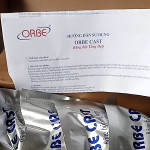 [MẪU CAO CẤP] Cuộn băng Bột tổng hợp Băng bó bộ thạch cao Thủy Tinh ORBE 75X36 cm : dễ tháo tác Bác Sỹ tin dùng - Lazada