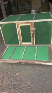 กรงสัตว์เลี้ยง มีถาดรอง กรงอนุบาลไก่  กรงสัตว์ขนาดเล็ก กรงไก่