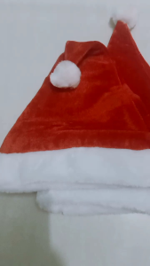 Topi Bludru Santa Tebal 1 Pcs 20 Pcs 50 Pcs / Topi Natal / Topi Merry Christmas / Topi Santa Dewasa / Topi Santa Anak / Topi Natal Merry Christmas / Topi Natal Polos /Topi Natal Untuk Anak Anak / Topi Natal Dewasa / Topi Bludru Natal