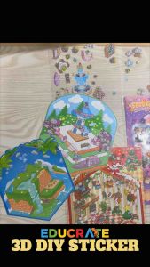 Keybaby 3D DIY Sticker Playset – Scene Sticker Story Building for Kids by EducratePH