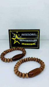 sepasang gelang bidara madinah kombinasi plat