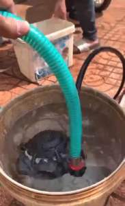 BỘ ĐẢO VÀ TRỘN THUỐC TRỪ SÂU CÓ LỌC YH. THIẾT BỊ TRỘN THUỐC QUẠT KHUẤY ĐẢO THUỐC CÓ LỌC