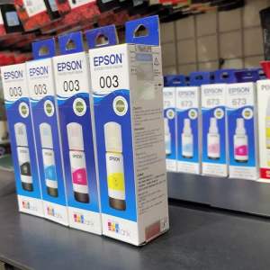 Original Genuine epson ink 003 black colored 70ml