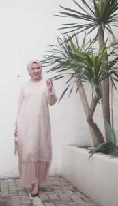 AMEENA DRESS KONDANGAN BROKAT WANITA ELEGAN