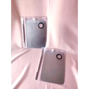 Mixing Palette Foundation Papan Mixing Palette Stainless + Spatula Makeup 4AO22