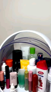 RAK KOSMETIK ARKRILIK QUEENS LAMP 2 Laci TERMURAH IMPORT KOREAN UNIK