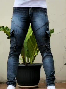 CELANA CARGO JEANS | PRIA TERBARU PRIA PANJANG BAHAN JEANS BERKUALITAS - HARGA TERJANGKAU TERBARU KEKINIAN GOOD QUALITY PREMIUM - JEANS PANJANG TERBARU - CELANA CARGO DISTRO GOOD QUALITY JEANS PREMIUM TERBARU KEKINIAN