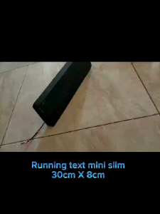 running text mini slim 12-24v