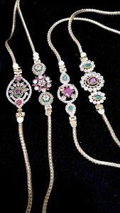 Gold plated Mugappu Thali chain ( 24 Inch )