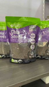 Combo 3 gói 3 kg Hạt Chia ÚC TÍM 100% ORGANIC CHIA SEED 1 Gói 1kg bổ sung omega-3 protein chống oxy hóa Vitamin giảm cân