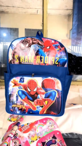 Tas Sekolah Anak Laki-Laki Tk/Sd Gambar Sepiderman Menggunakan Printing Rangsel Anak Spiderman