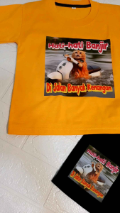 SETELAN BAJU ANAK DISTRO HATI-HATI BANJIR DI JALAN BANYAK KENANGAN UNTUK USIA 1-10 TAHUN