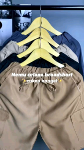 Paket 3 PCS Celana Pendek Boardshot Cargo & Celana Cargo Pendek Pria Terbaru