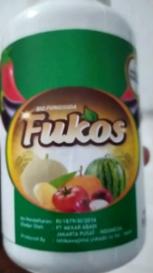 pupuk bio fungisida FUKOS sistemik dan kontak
