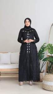 Gamis Tile Regina M-5L | Gamis Jumbo Ld130| Gamis Brukat| Gamis Pesta| Gamis Kondangan| Gamis Wisuda| Gamis Jumbo| Gamis Mewah| Dress Kondangan| Dress Pesta|