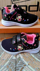 Sepatu Anak Desain Unik Lily Flower Ukuran 29-32