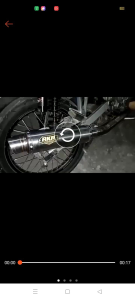 Slincer knalpot RKR Kompetisi P25 Inlet 50 Sarteng sarful bass gahar padat