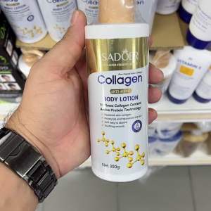 Sadoer Collagen Anti-Aging Body Lotion 300g - 10 Times Collagen Content - Moisturizes and Regenerates Skin - Soothing Smooth - Active Protein Technology