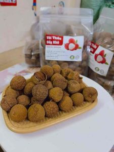 (10Kg) Quả Vải thiều Sấy Khô Lục ngạn LOại ngon SX T6/2025 Cực Mới ngon thơm