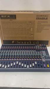 Mixer Soundcraft Efx16 16 Channel Efx 16 16 Channel
