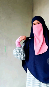 CADAR muslimah CRINKLE PREMIUM 1 layer