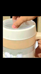 Orocan Insulated Pitcher 1.8L Double Walled Pitcher Sweat Proof Insulation Keeps Drink Cold 9051 Beige & Slate Green