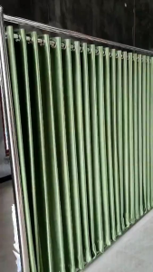 Gorden Sekat Mesjid Dan Musholla/Gorden Sekat Pembatas Ruang Model Smokring Bahan Blackout Embos