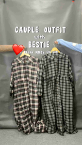 NAURA DRESS FLANEL TARTAN