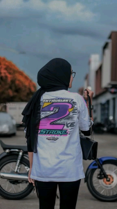 KAOS 2 STROKE PRIA VIRAL KEKINIAN RACING MEKANIK AMATIR