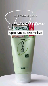 Kem Rửa Mặt Shirochasou Chiết Xuất Trà Trắng 120g