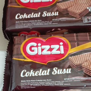 Gizzi Wafer Cokelat Susu 2x122g Beli 1 Gratis 1/Wafer Gizzi Cokelat Susu Buy 1 Get 1 Free