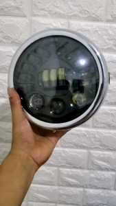 REFLEKTOR / HANDLAMP BATOK LAMPU DEPAN NINJA R DAYMAKER 19 LED PNP