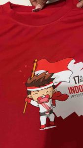 Kaos Oversize Lengan Panjang/17 AGUSTUS 1945 /Dewasa/ Kaos Distro HUT RI 79 KEMERDEKAAN INDONESIA