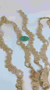 Renda Berukat Pinggiran Aksesoris Busana Wanita Fashion per 50cm