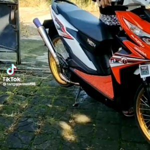 SLINCER KNALPOT DAENG SAI 4 BREKET BAWAH KHUSUS MOTOR MATIC UKURAN DIAMETER 50 MM SUARA BASS PADET PROMO