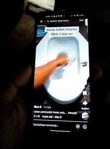 Pembersih Kerak Keramik Kamar Mandi Toilet WC Ampuh Mevo 1000ml