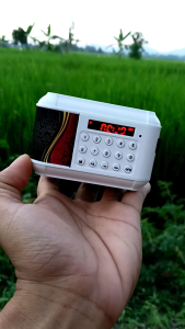 Masteran Kicau Burung Warna Putih Speaker Pemasteran Speaker Pikat Murai Batu Kacer Cucak Ijo Love Bird Pleci Kenari Bluetooth Remote