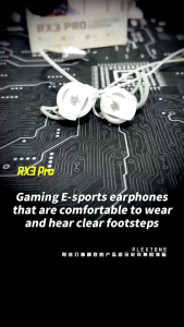 24HR Ship!🇲🇾[Ready Stock] PLEXTONE RX3 PRO Cyberprunk PUBG Gaming Earphone Bass (3.5mm)