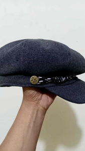topi komando sailor terbuat dari kaen woll teubal