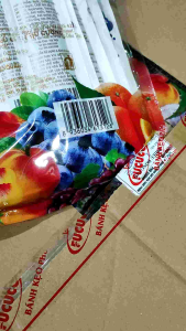 Túi 24 thanh kẹo thạch Su So Phú Cường (800g)