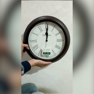Jam Dinding Kayu Minimalis Unik WELLINGTON  602295 ORIGINAL Wooden Clocks