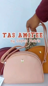 TAS SOPHIE MARTIN AMITEE / TAS SELEMPANG WANITA MAROON SOPHIE PARIS