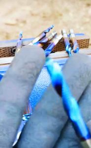 ชุดดอกต๊าปเกลียว ชุบไทเทเนียม ดอกต๊าป M3-M6 จํานวน6ดอก ดอกต๊าปเกลียว สีทอง